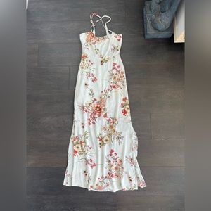 Anthropologie - Sadie & Sage white floral dress